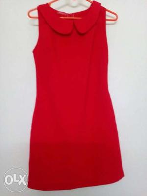 Western style, red beautiful dress, overseas