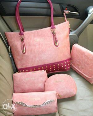 Women's Pink Tote Bag