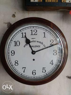 50 years back old clock in working conduction