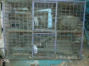 It's a pets cage made of 85 kg.please contact