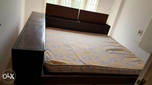King Size Bed With Mattress! Perfect Condition!