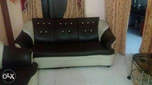 Leather sofa