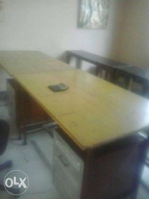 Sale my 2-table and 4-banch + 1 chair in good