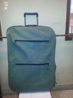 Suitcase with trolley for Rs 