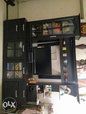 Tv Unit... Very elegant with lot of shelves