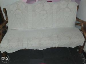 Wooden sofa excellent condition