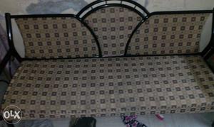 Wrought Iron 3 seater Sofa With 2 chairs, Good