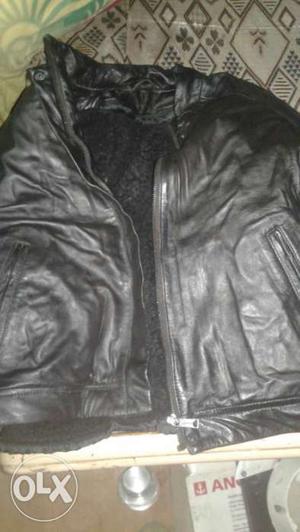 100% pure leather jacket 10 to 13 year imported