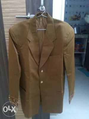 Brown Formal Suit Jacket