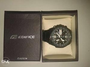 Casio. edifice. chronograph watch..