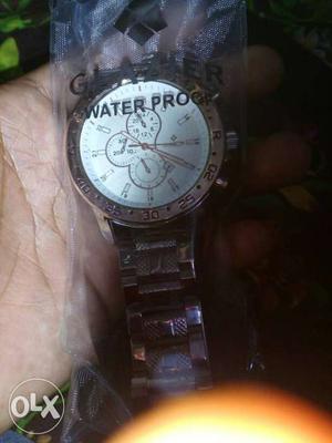 Glazier  waterproof watch. non used