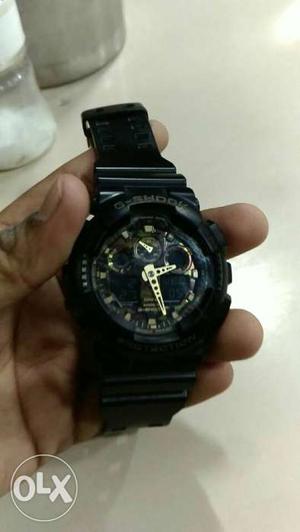 Gshock ga100cf in new condition with bill box no