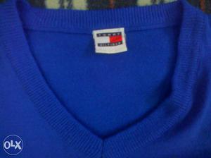 Original Tommy Hilfiger Blue sweater (M) - PRICE