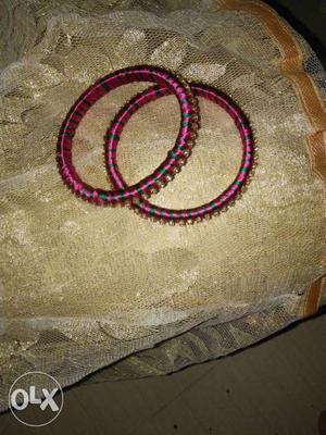 Pair Of Purple Bangles