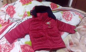 Red Colour Jacket Mom & ME