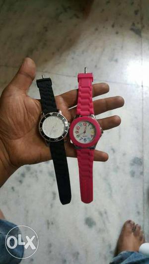 Two wrist watches with good condition only