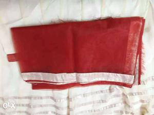 Unstiched Red lehanga choli for sale. purchased