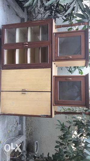 10 Year Old Showpiece and Cupboard Furniture. Price is