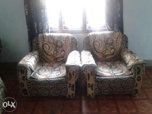 5seater sofa set with cover