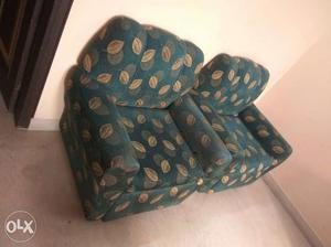 Blue Sofa Set (5 seater)