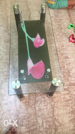 Center Table with floral design