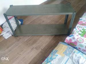 Gray Wooden Tv Stand