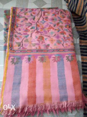Kani jamawar shawl. handmade. pure pashmina 100%
