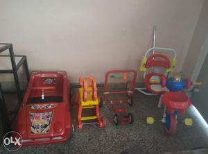 Kids cycle and other items