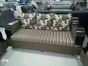 New sofa set Wooden arms style