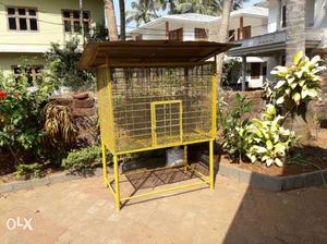 Cage for birds and dog...not used.