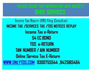 income tax e return filing and tds refund Delhi