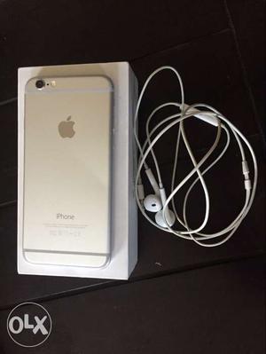 128GB, Iphone 6, Silver, Box and Accessories