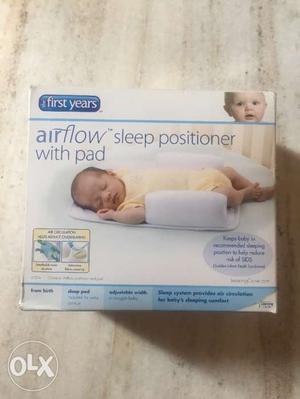 First Years Airflow sleep positioners pillow for