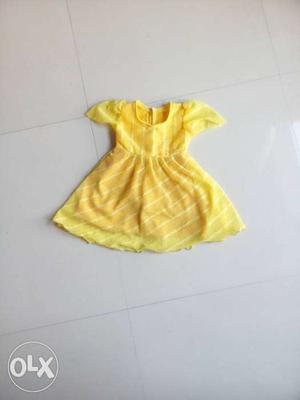 Girl's Yellow Dress