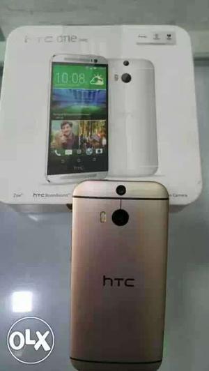 HTC One M8 Gold 10month used awesome condition