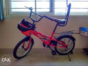 Kid's Red And Black BSA Bicycle for age gp 5 to 7yrs.