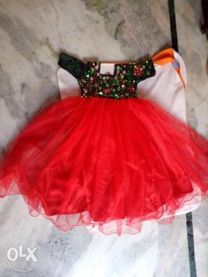 Long frock..2 to 3 years baby frock