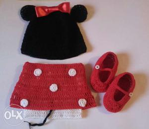 Mickey Mouse set for babies. Made on order