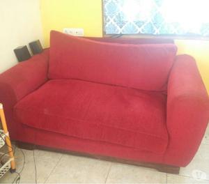 Royal Red Sofa (2.5 +1) (Raymond Cloth+ Teekwood) Bangalore
