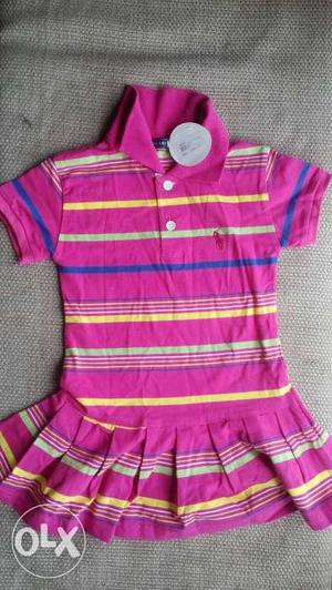Three Cute Branded Dresses for kids. 2-3 years.