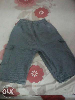 Toddler's Blue Cargo Pants