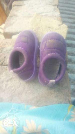 Toddler's Purple Shoes