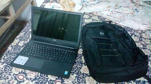 Black Dell Laptop And Laptop Bag