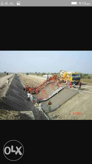 Concrete paver machine uni steel company length