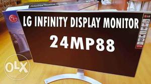 Lg 24 inch led monitor infinity display monitor brand new