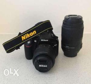 Nikon D With mm And mm Lens