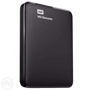 WD Elements 2TB USB 3.0 Portable Hard Disk (Black)