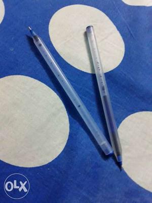 2 Blue Ballpoint Pens