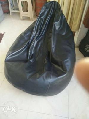 A good bean bag of large size in good condition.