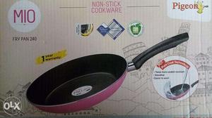 Brand New Pigeon mio fry pan and Aluminum Kadai with Lid